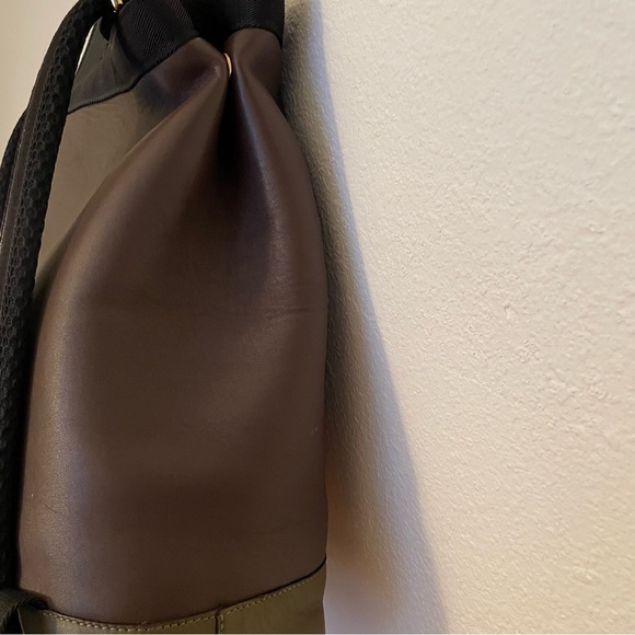 Marni Color‎ Block Leather Parachute Backpack Purse Italy main image 6